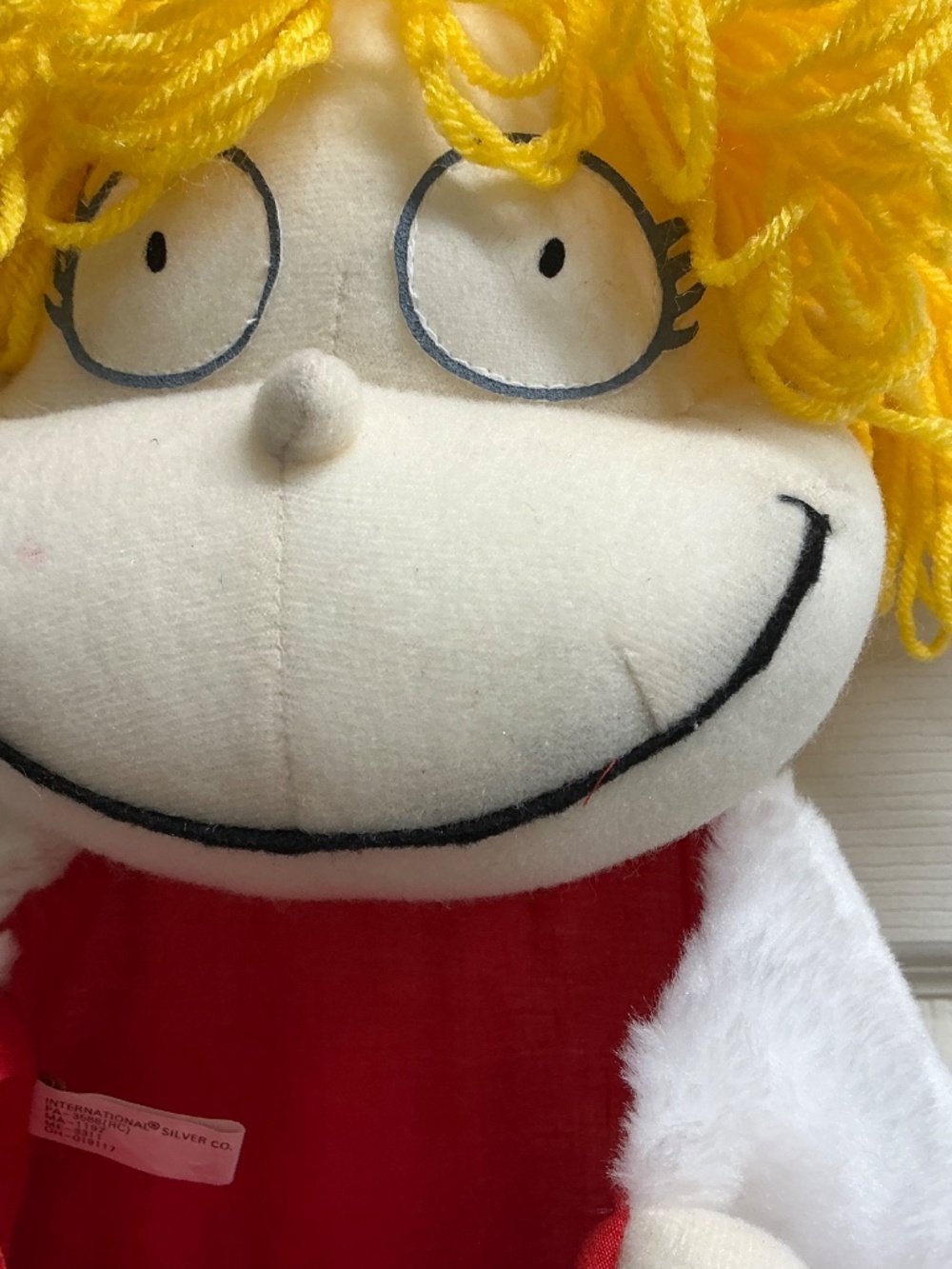 Rugrats Angelica Plush Christmas Stocking 1998 - Picture 4 of 9